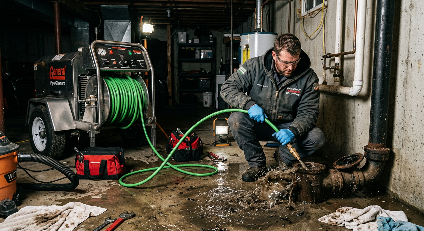 Dégorgement urgence canalisation bouchée à Chatou 78